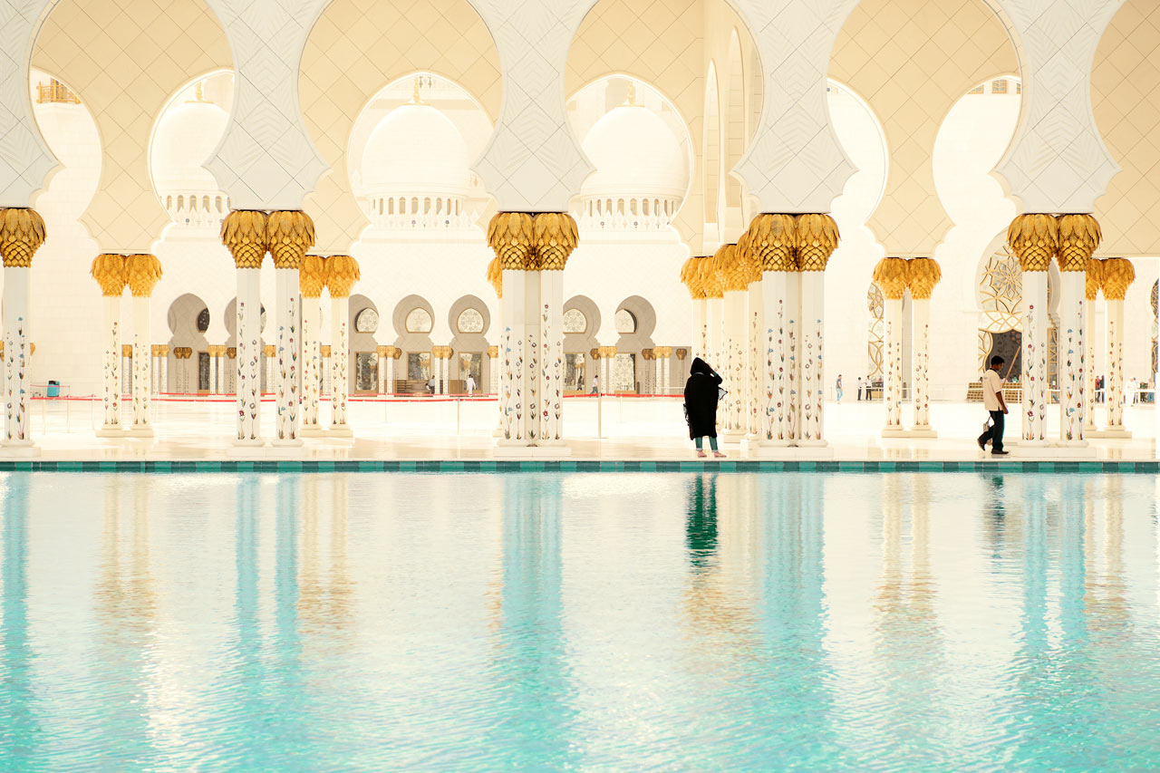 Schejk Zayed-moskén, Abu Dhab