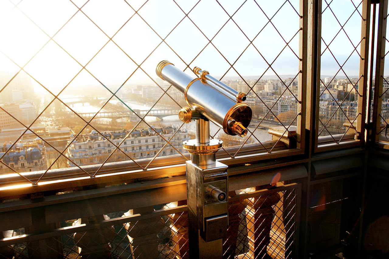 Utsikt från Eiffeltornet, Paris