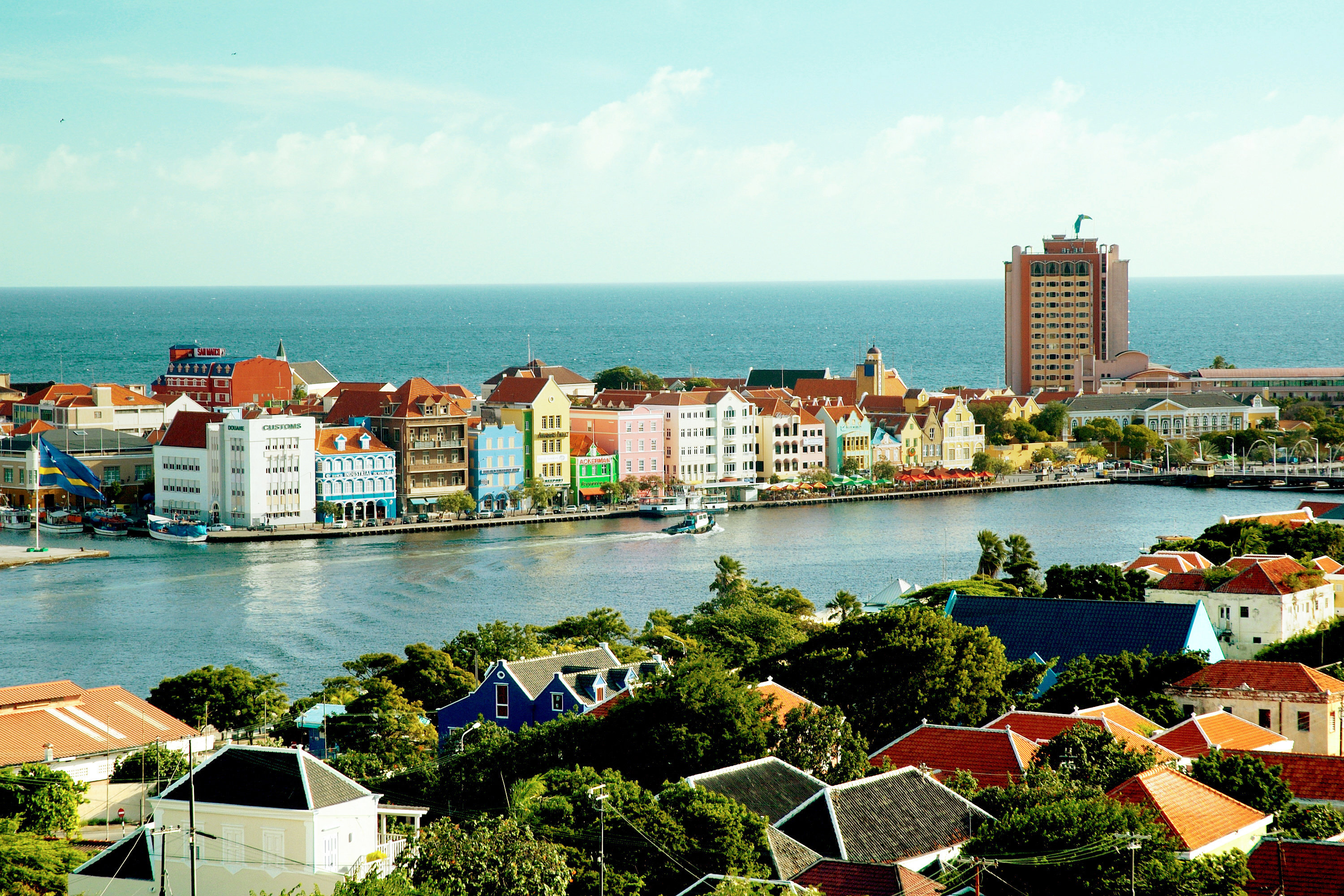 Willemstad på Curaçao