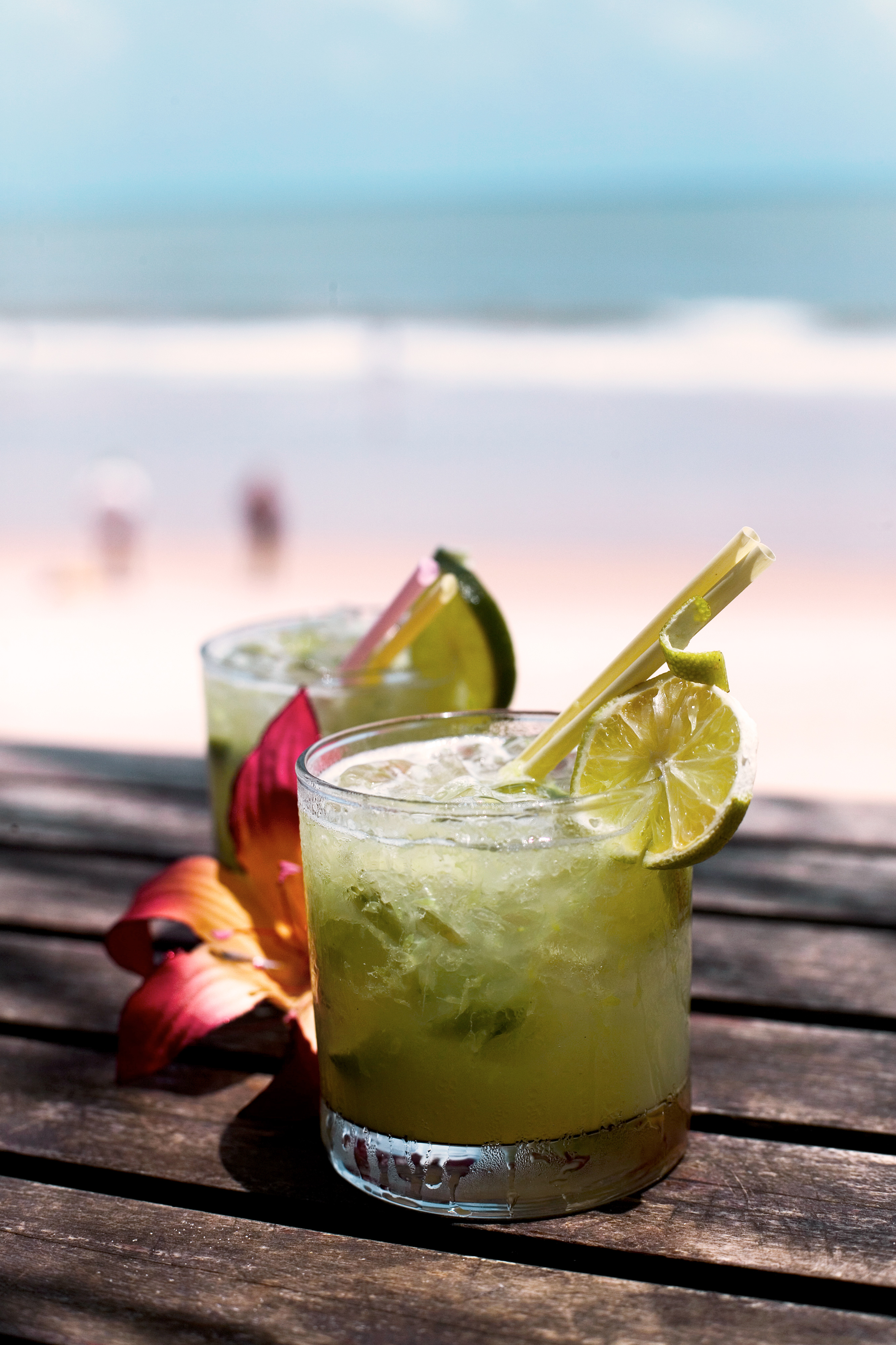 En svalkande klassisk Caipirinha