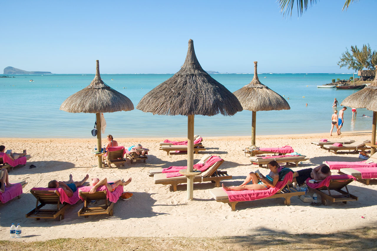 Stranden vid LUX Grand Gaube